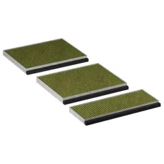 Alapure CleanAir Plus Koolstoffilter geschikt voor Siemens LZ11BKB16 / 17008127 (3st.)