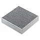 Alapure HEPA-Koolstoffilter geschikt voor Elica KIT0176157