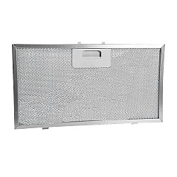 Alapure Metaalfilter geschikt voor Bauknecht 480122101731 327x177x9mm
