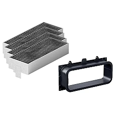 Alapure CleanAir Koolstoffilterset geschikt voor Gaggenau 17007113 / CA082010