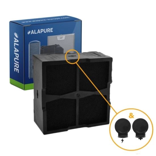 Alapure filter geschikt voor AEG Regenereerbaar Koolstoffilter Combohob 4055380481