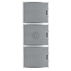 Bosch Metaalfilter 212454 / 00212454 300x250mm 