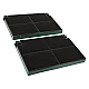Alapure Longlife Koolstoffilter geschikt voor Zanussi MCFE22 / EFF552 Alapure Longlife Koolstoffilter geschikt voor Zanussi MCFE22 / EFF552