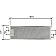 Whirlpool Metaalfilter 481248058305 533x177x10mm Whirlpool Metaalfilter 481248058305 533x177x10mm
