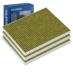 Alapure CleanAir Plus Koolstoffilter geschikt voor Siemens 11034226 / 17004041 / LZ21JXB16 (3 St.)