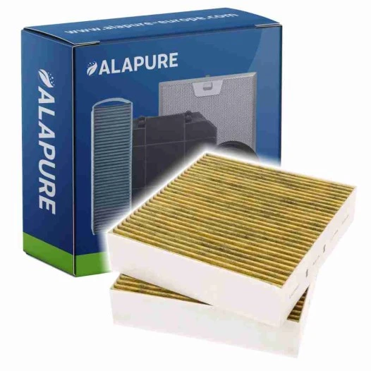 Alapure Koolstoffilter geschikt voor Gaggenau 11058753 / 11028106 / AA410110 (2St.)