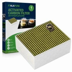 Alapure CleanAir Plus Koolstoffilter geschikt voor Bosch 11033934 met Anti-Fish