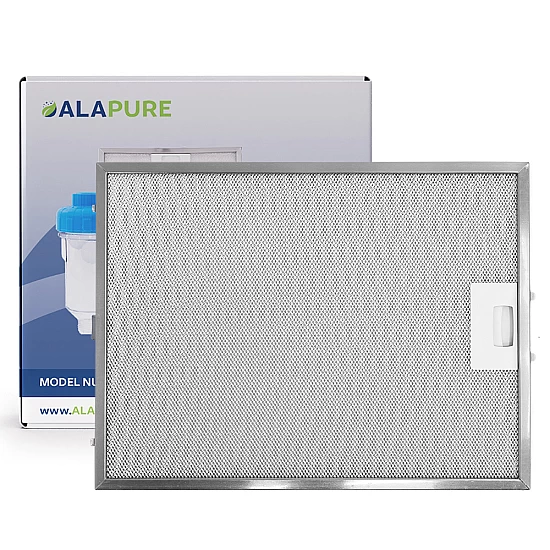 Alapure MFR944 geschikt voor Miele Metaalfilter 8270321 375x280.5x9 Alapure MFR944 geschikt voor Miele Metaalfilter 8270321 375x280.5x9