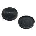 Alapure Koolstoffilter geschikt voor Indesit FAC529 (2-Pack)