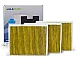 Alapure CleanAir Plus Koolstoffilter geschikt voor Neff 11034226 / 17004039 / Z52JXB1X6 (3 St.)​​​​​​​