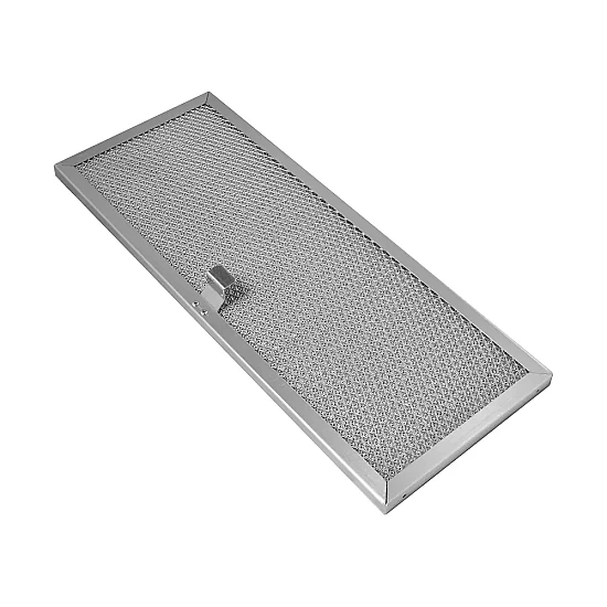 Alapure Metaalfilter geschikt voor Novy 563-8020A / 609014 387x153x10mm Alapure Metaalfilter geschikt voor Novy 563-8020A / 609014 387x153x10mm