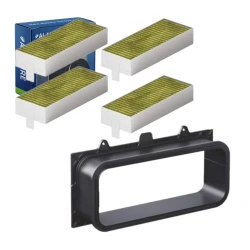 Alapure CleanAir Koolstoffilterset geschikt voor Bosch 17007113 / HEZ9VRUD0