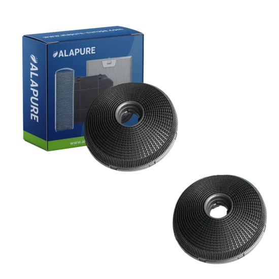 Alapure LongLife Koolstoffilters geschikt voor Best 9029798783 / ECFBLL01 / 33004896 (2St.)