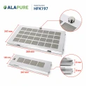 Alapure geschikt voor Constructa Regeneerbare Koolstoffilter 11019197