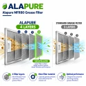 Alapure Metaalfilter geschikt voor Profilo 742967 / 00742967 388x265x8mm