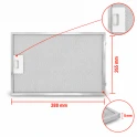 Constructa Metaalfilter 742967 / 00742967 388x265x8mm
