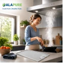 Alapure Metaalfilter geschikt voor Constructa 435204 / 00435204 350x165mm