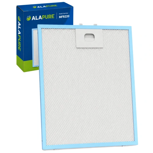 Alapure Metaalfilter geschikt voor Faber 4055081220 300x253x8mm