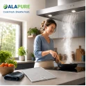 Alapure Metaalfilter geschikt voor Electrolux 4055110128 300x250x7mm