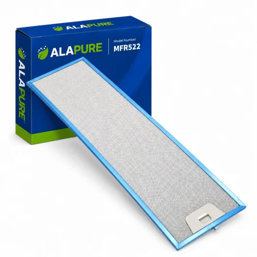 Alapure Metaalfilter geschikt voor Ikea 133.0176.352 166x516mm