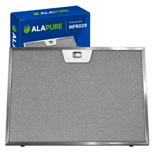 Alapure Metaalfilter geschikt voor Faber 1330076268 370x255x8mm
