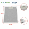 Alapure Metaalfilter geschikt voor Klarstein 10034871 257x338mm