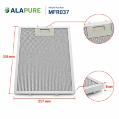 Alapure Metaalfilter geschikt voor Klarstein 10034871 257x338mm