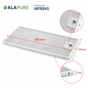 Alapure Metaalfilter geschikt voor Bosch 746789 / 00746789 165x302mm