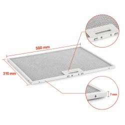 Neff Metaalfilter 432785 / 00432785 310x500x7mm 