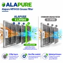 Alapure Metaalfilter geschikt voor Siemens 672373 / 00672373 313x287x8mm