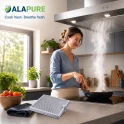 Alapure Metaalfilter geschikt voor Novy 563-8010A / 906109 / 247x247mm