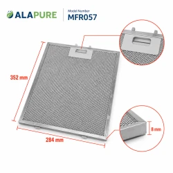Alapure Metaalfilter geschikt voor Bluesky BHC160 352x284mm
