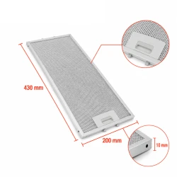 AEG Metaalfilter 50268357006 432x200x10mm