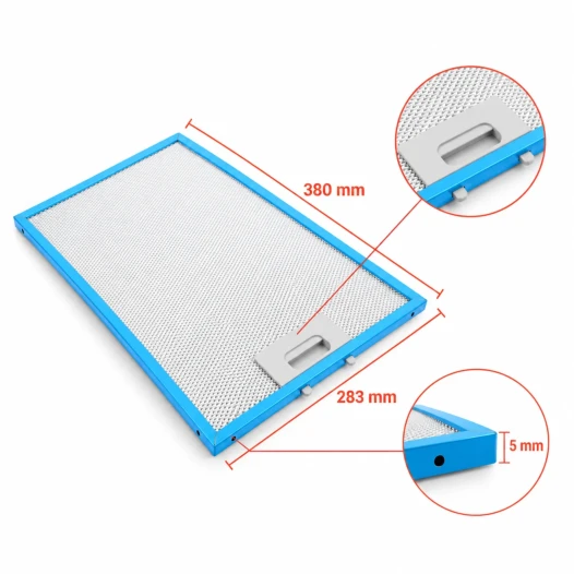 Elica Metaalfilter GF03QB 380x283x9mm