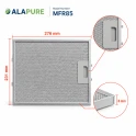 Alapure Metaalfilter geschikt voor AEG 4055101671 280x230x8mm