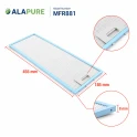 Alapure Metaalfilter geschikt voor AEG 4055241147 455x185x8mm