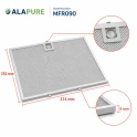 Alapure Metaalfilter geschikt voor Mepamsa 133.0261.220 253x314mm