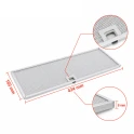 Progress Metaalfilter 50286533000 160x424mm (2st.)