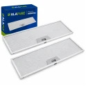 Alapure Metaalfilter geschikt voor Zanker 50286534008 137x410mm (2St.)