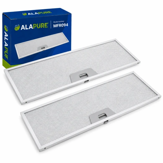 Alapure Metaalfilter geschikt voor Zanker 50286534008 137x410mm (2St.)