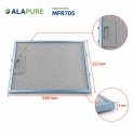 Alapure Metaalfilter geschikt voor Progress 50299664008 222x248mm