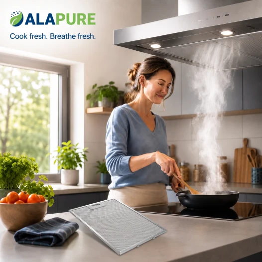Alapure Metaalfilter geschikt voor Pelgrim 127036 320x258x8mm
