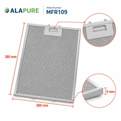 Alapure Metaalfilter geschikt voor Smeg 380x290mm GF03RB