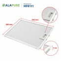 Alapure Metaalfilter geschikt voor AEG 80877665 342x285x8mm