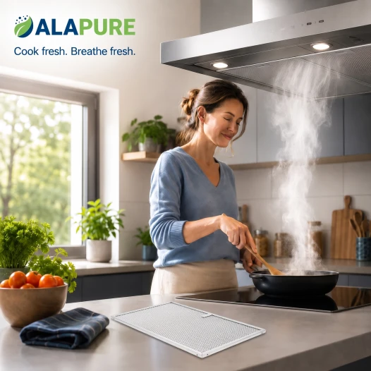 Alapure Metaalfilter geschikt voor Novy 563-8040 401x247mm