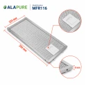 Alapure Metaalfilter geschikt voor Zanker 4055348199 124x254x8mm