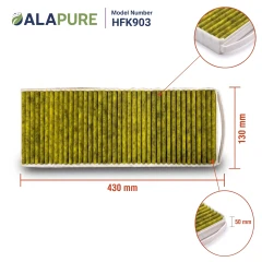 Alapure Koolstoffilter geschikt voor Bora Pure PUAKF GFESP