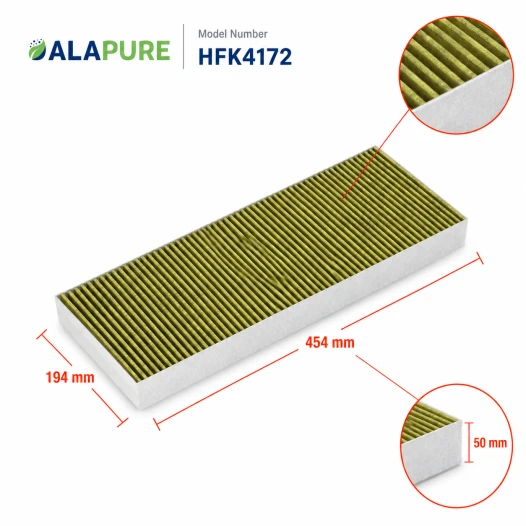 Alapure CleanAir Plus Koolstoffilter geschikt voor Balay 11034172 / 17004082