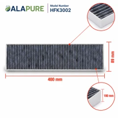Alapure Koolstoffilter geschikt voor Gaggenau 17003002 / 792273 / AA413110 / AA413111