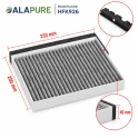 Alapure CleanAir Koolstoffilter geschikt voor Siemens 17006611 / LZ31CXB14
